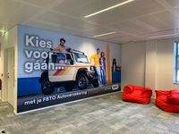 Doekframe eindresultaat FBTO Leeuwarden